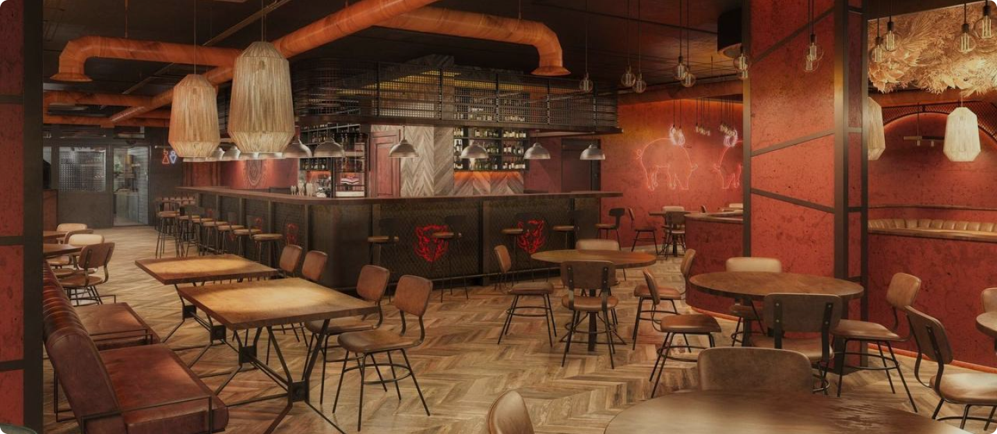 Pub interior